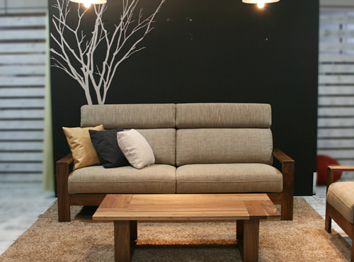 wood houseソファ